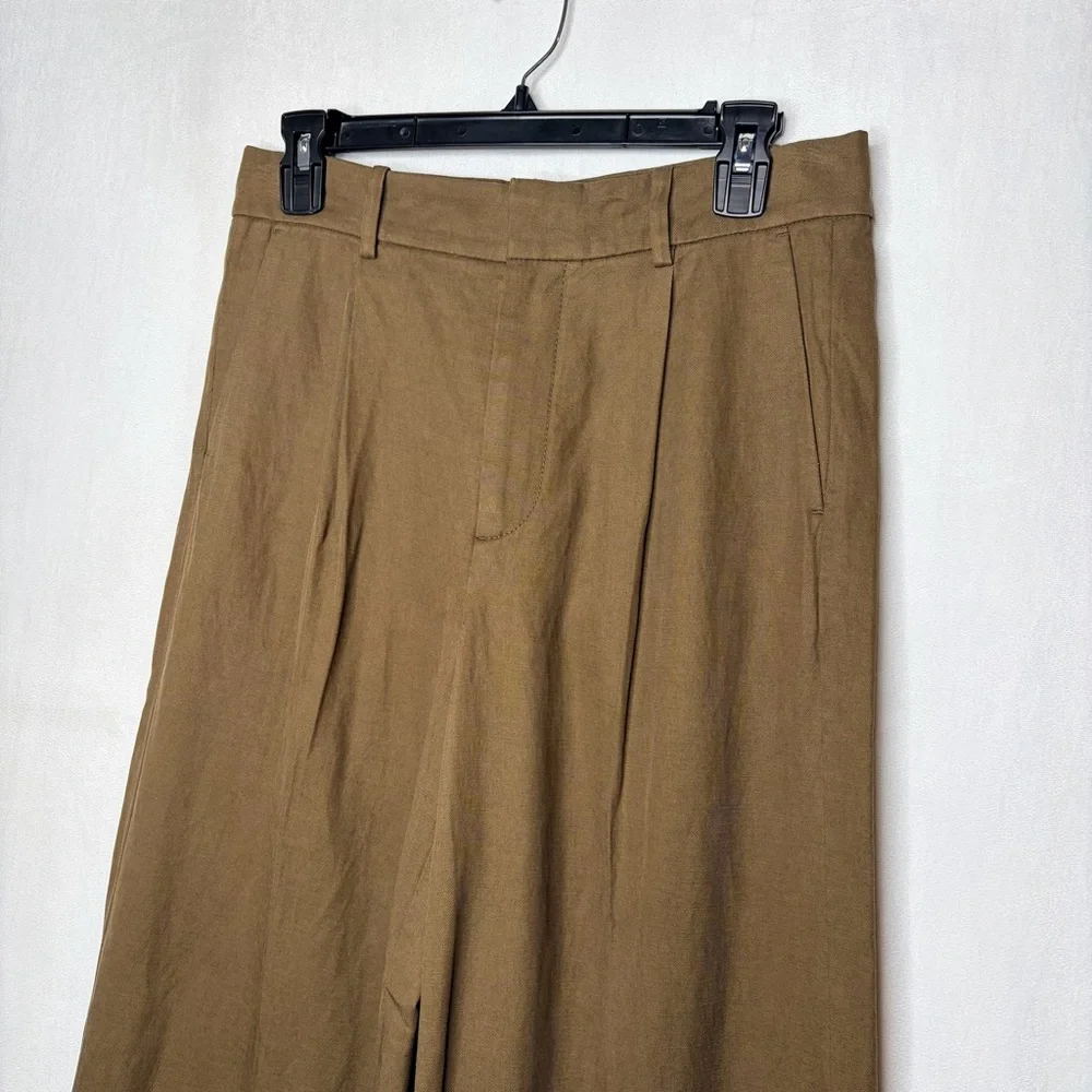 Madewell‎ The Slouchy Straight Linen Blend Pants